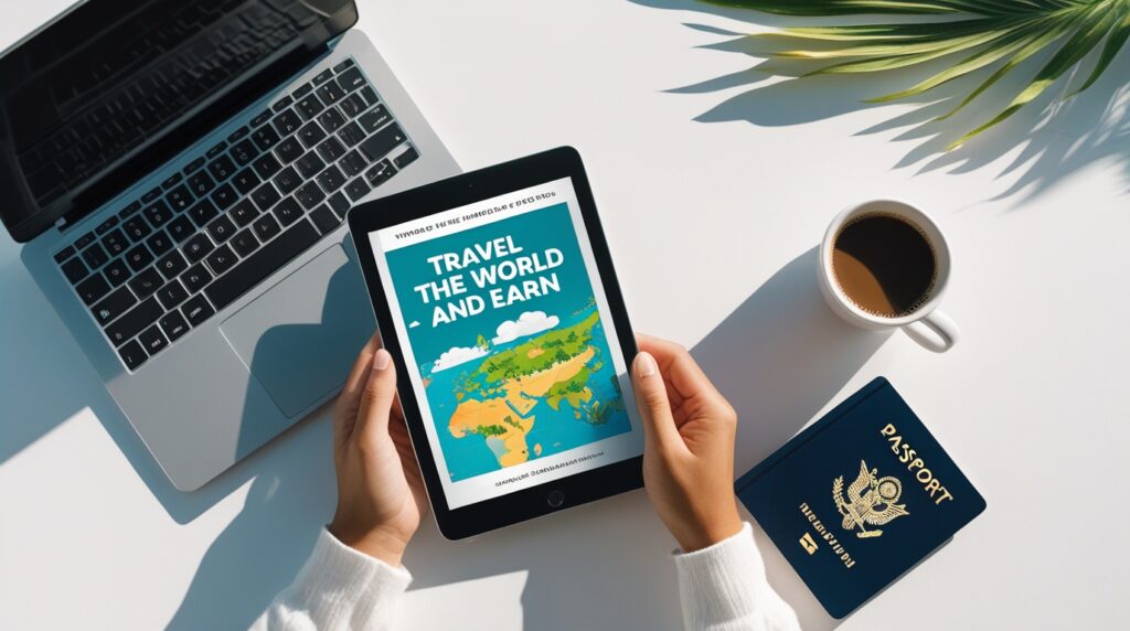 how to make money traveling, make money while traveling, how to earn money traveling, travel jobs online, digital nomad income, work and travel ideas, travel blog income, how to start a travel blog, freelance jobs for travelers, remote jobs for nomads, affiliate marketing for travelers, travel vlogger tips, travel content creation, make passive income while traveling, travel blogging guide 2025, online jobs for digital nomads, best travel affiliate programs, travel video editing tools, hostinger affiliate, invideo affiliate, renderforest affiliate, namecheap affiliate, how to earn while traveling, make money as a traveler, travel business ideas 2025